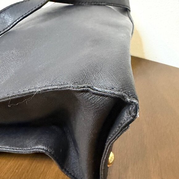 Michael Kors Hamilton Tote Bag – Black Leather – Women’s Handbag - Picture 11 of 16